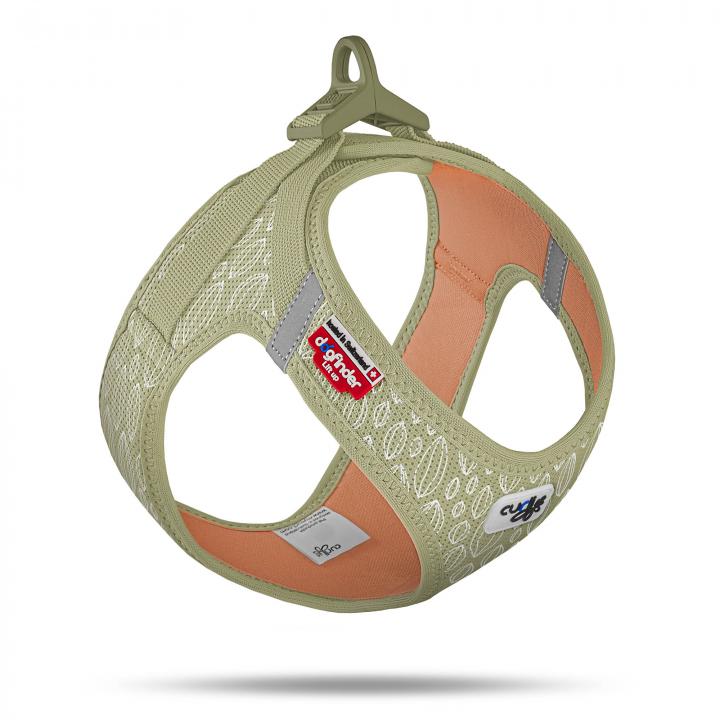 Vest Harness curli Clasp Air-Mesh SE24 Guacamole 3 XS