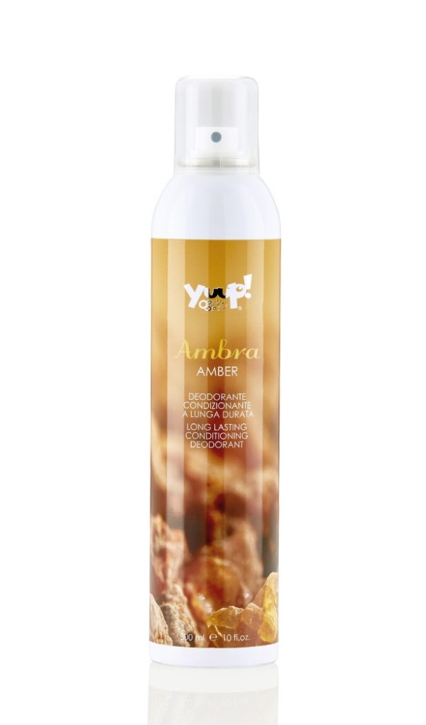Yuup!® Langanhaltendes pflegendes Hunde-Deodorant Sorte Amber 300 ml