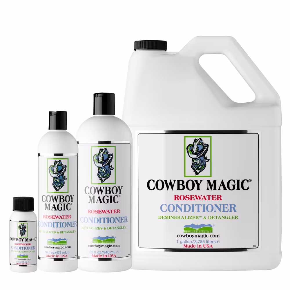 Cowboy Magic Rosewater Conditioner / Feuchtigkeitsspendende Fellpflege für Hunde, Katzen und Pferde