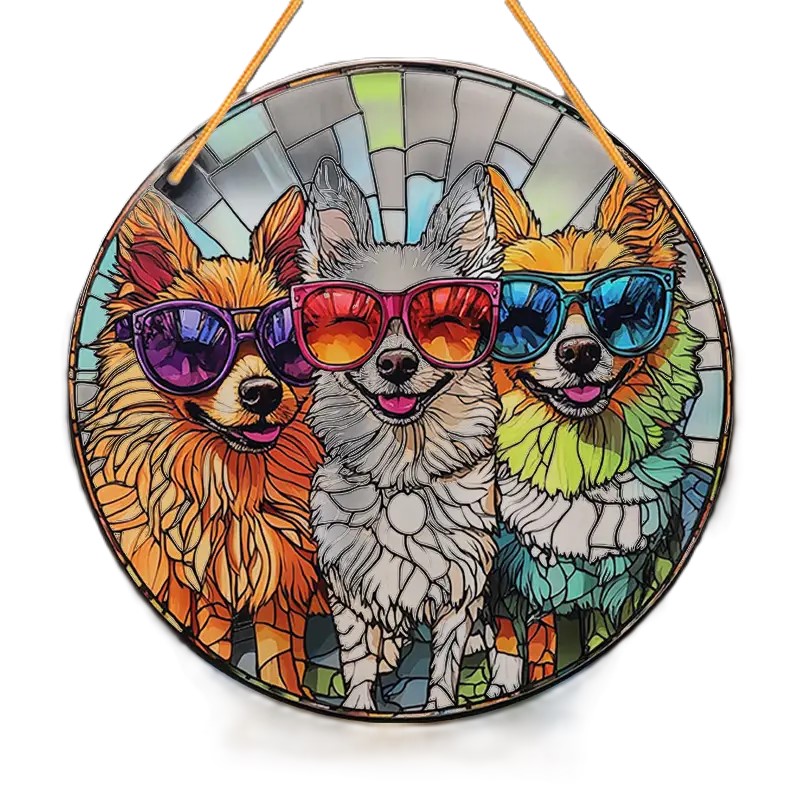 Pomeranian -Deko zum Aufhängen