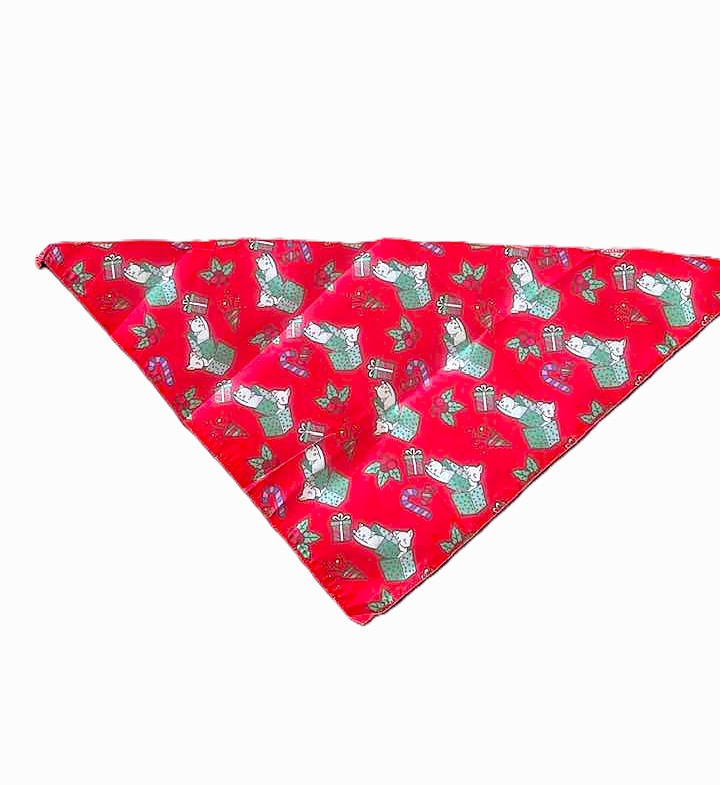 Bandana mit Weihnachtsmotiv
