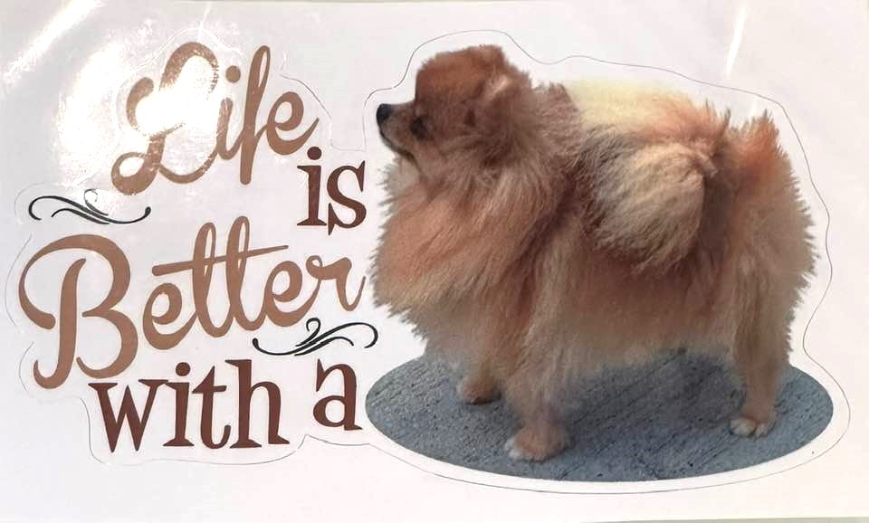 Pomeranian Aufkleber