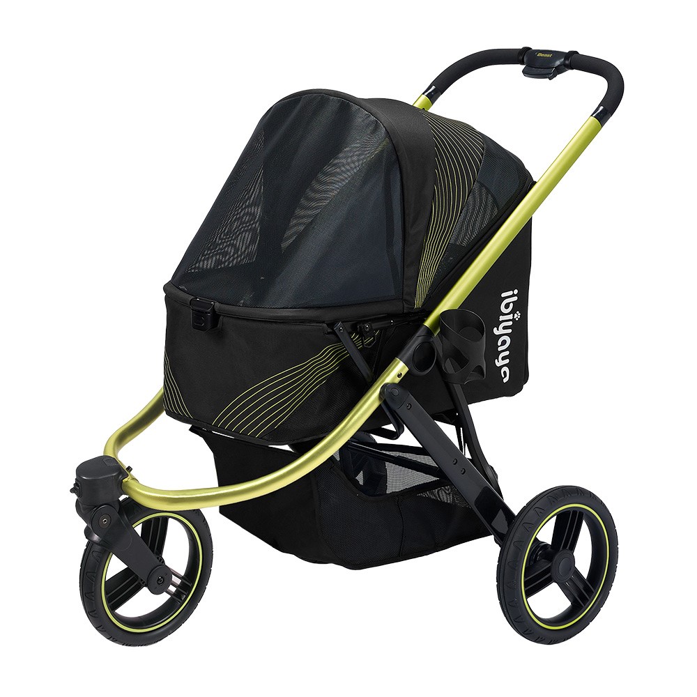 Ibiyaya® Hundebuggy "The Beast" - FS2149-B - Jet Black