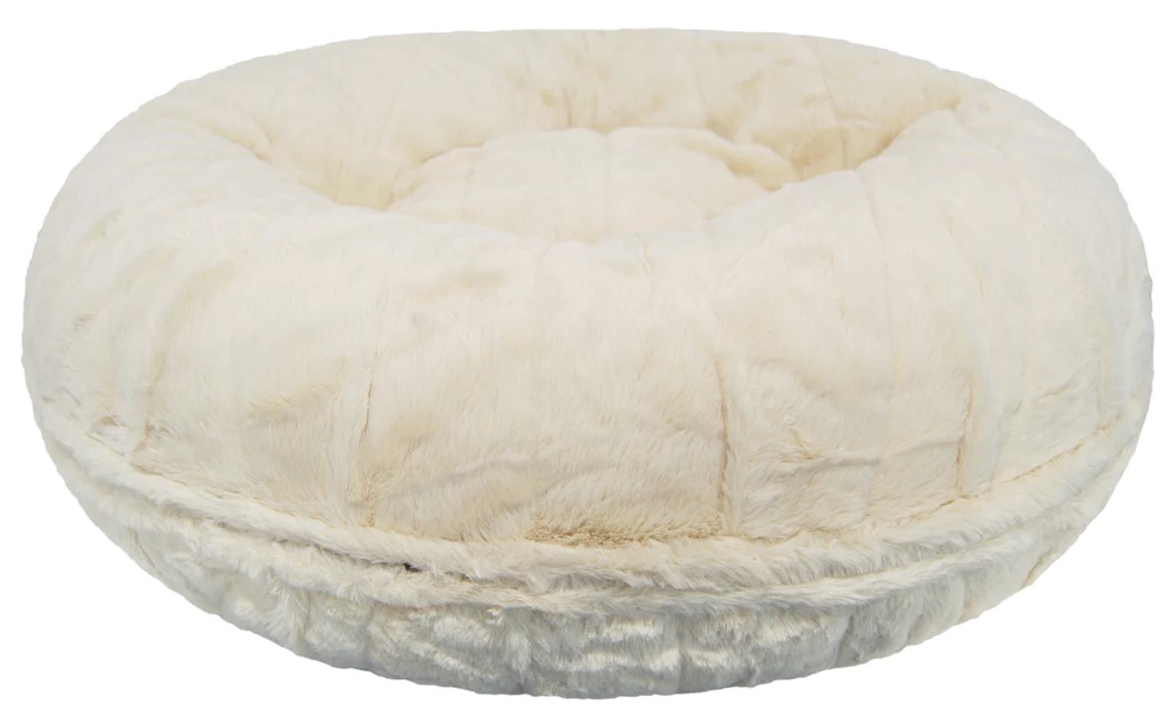 Bagel Bed Bessie & Barnie -  Vanilla Cream- L 106cm