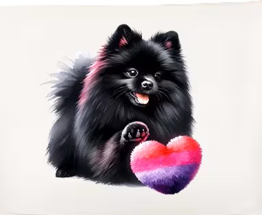 Pomeranian Aufkleber