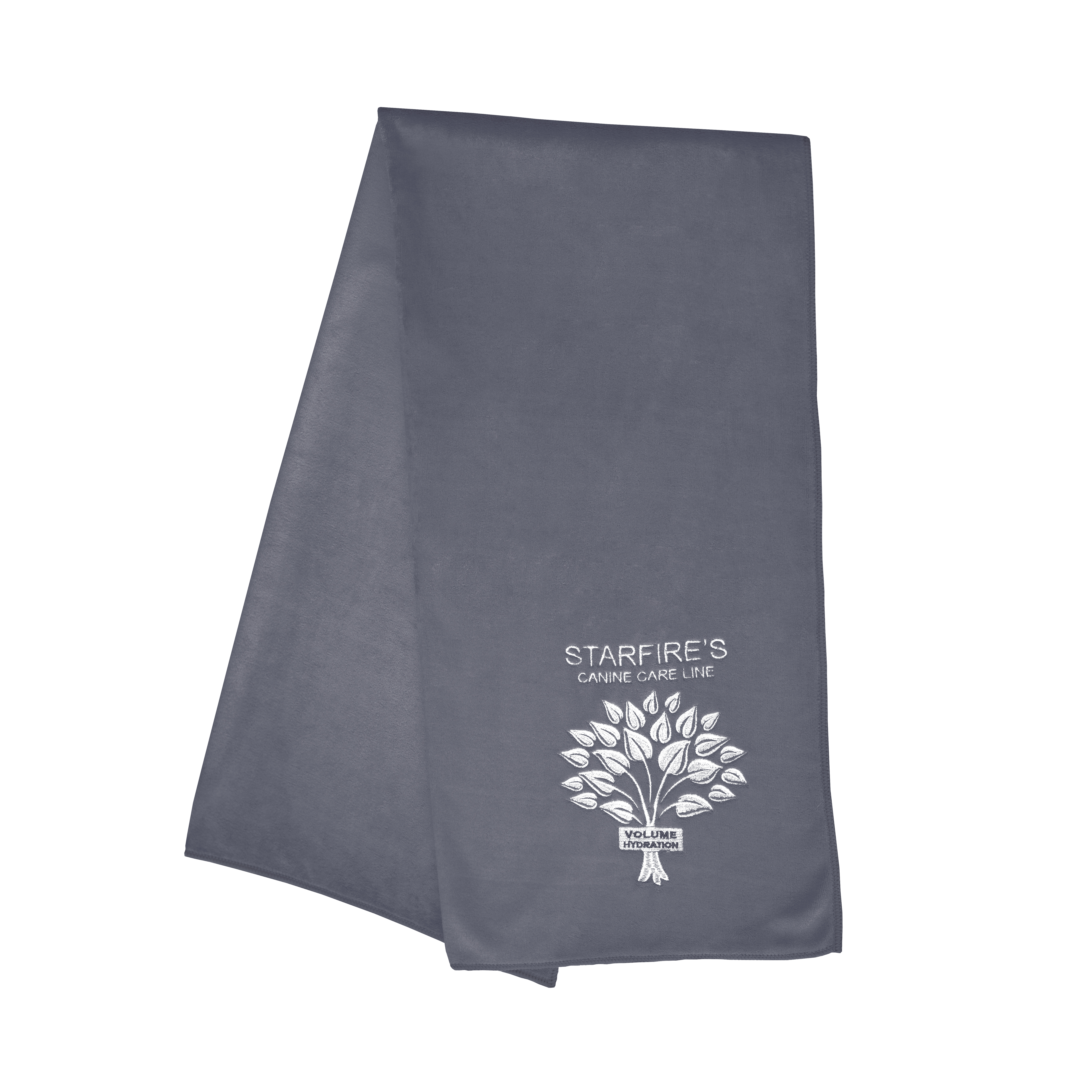 Starfire Microfaser Handtuch- silber/grau