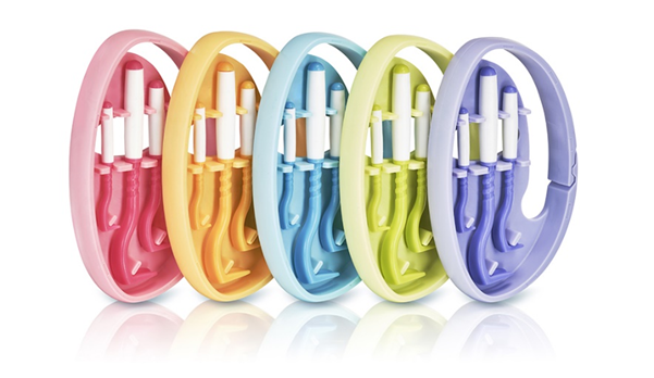 TICK TWISTER® Clipbox mit 3 Zeckenhaken