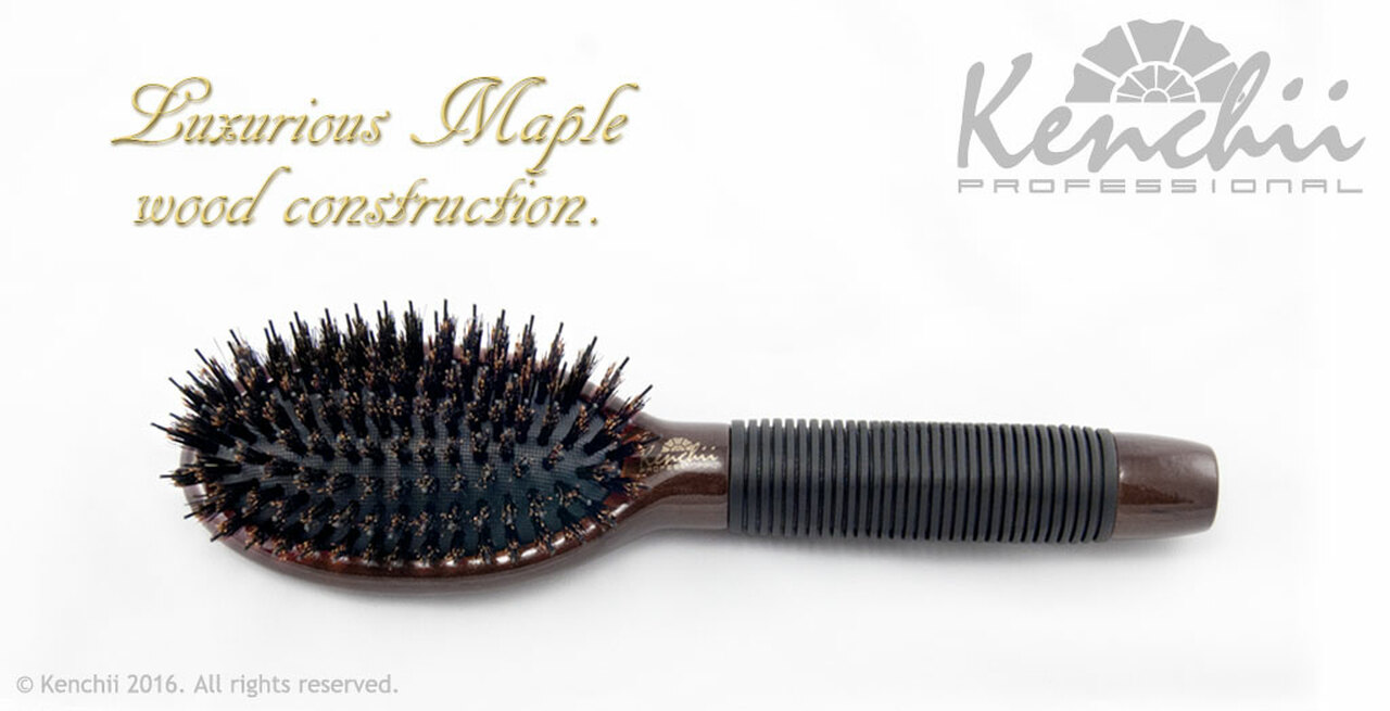 KENCHII - Wildschwein-Nylonbürste Klein