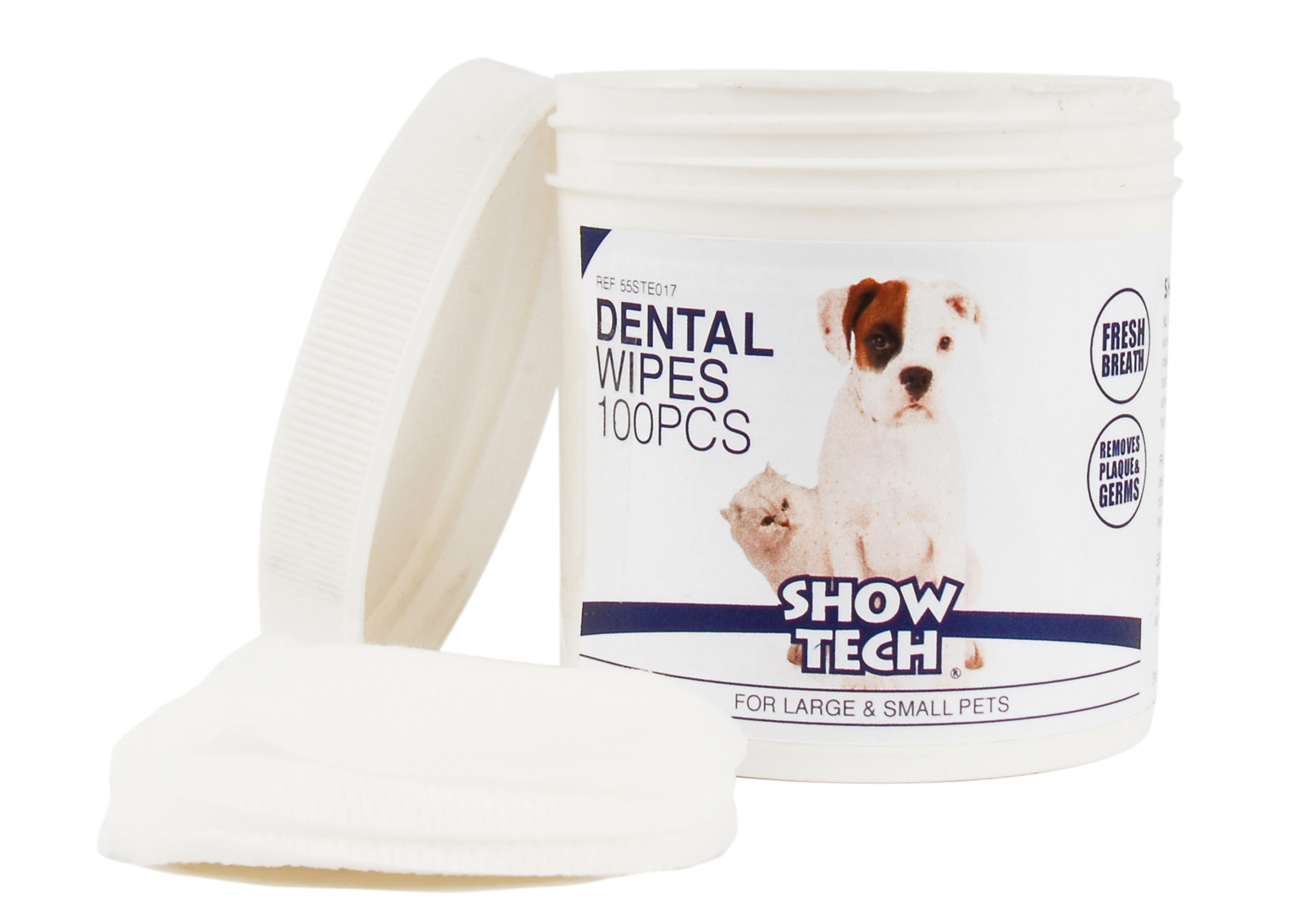Show Tech Dental Wipes 100 zur täglichen Zahnpflege