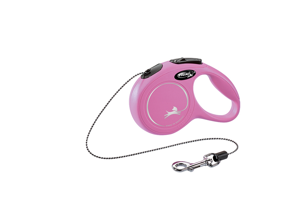 flexi NEW CLASSIC XS Seil ( 3 m ) pink