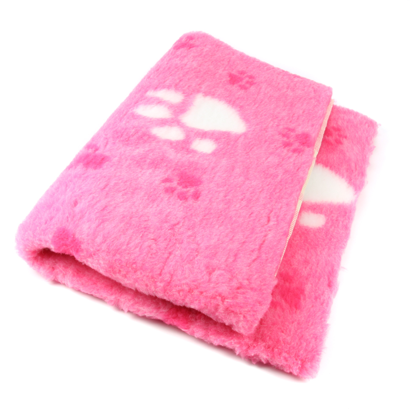 Blovi DryBed VetBed A+ rosa -weiß  rutschfest