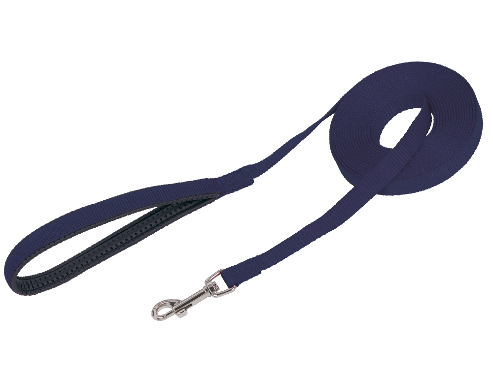 Schleppleine / Suchleine flach 5 m Blau