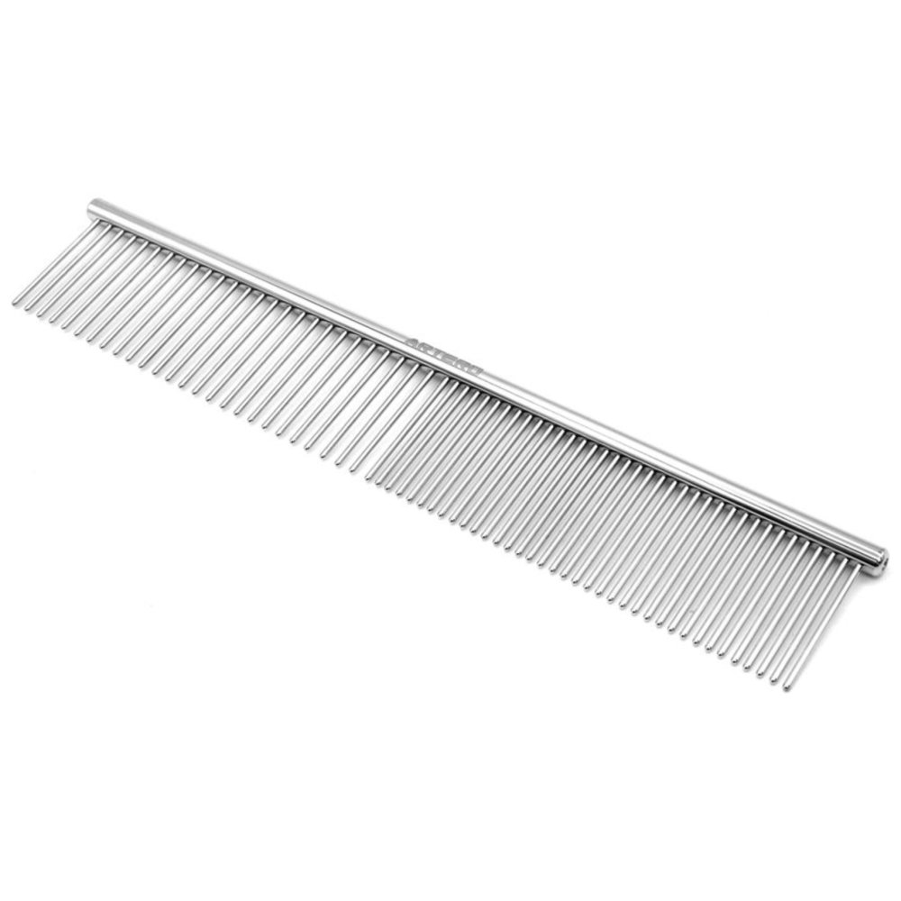 Artero Large Pin Comb 18,5cm - ein Metallkamm mit gemischter Zahnteilung 50/50, lange Pins 37 mm