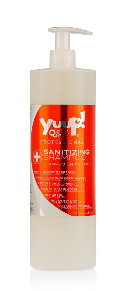 Yuup!® Professionelles desinfizierenden Hundeshampoo für Problemhaut 1 L