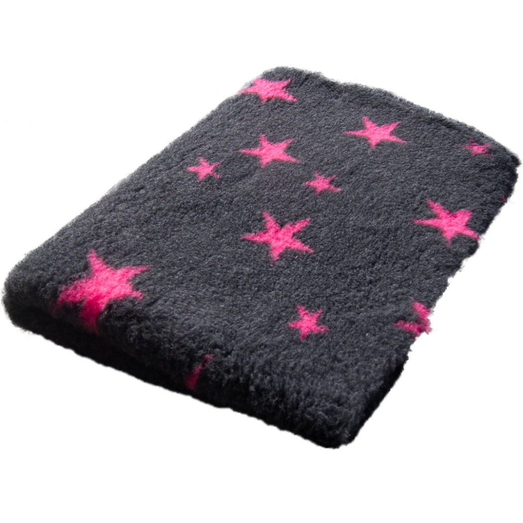 Blovi DryBed VetBed A   Grau/Sterne Pink rutschfest