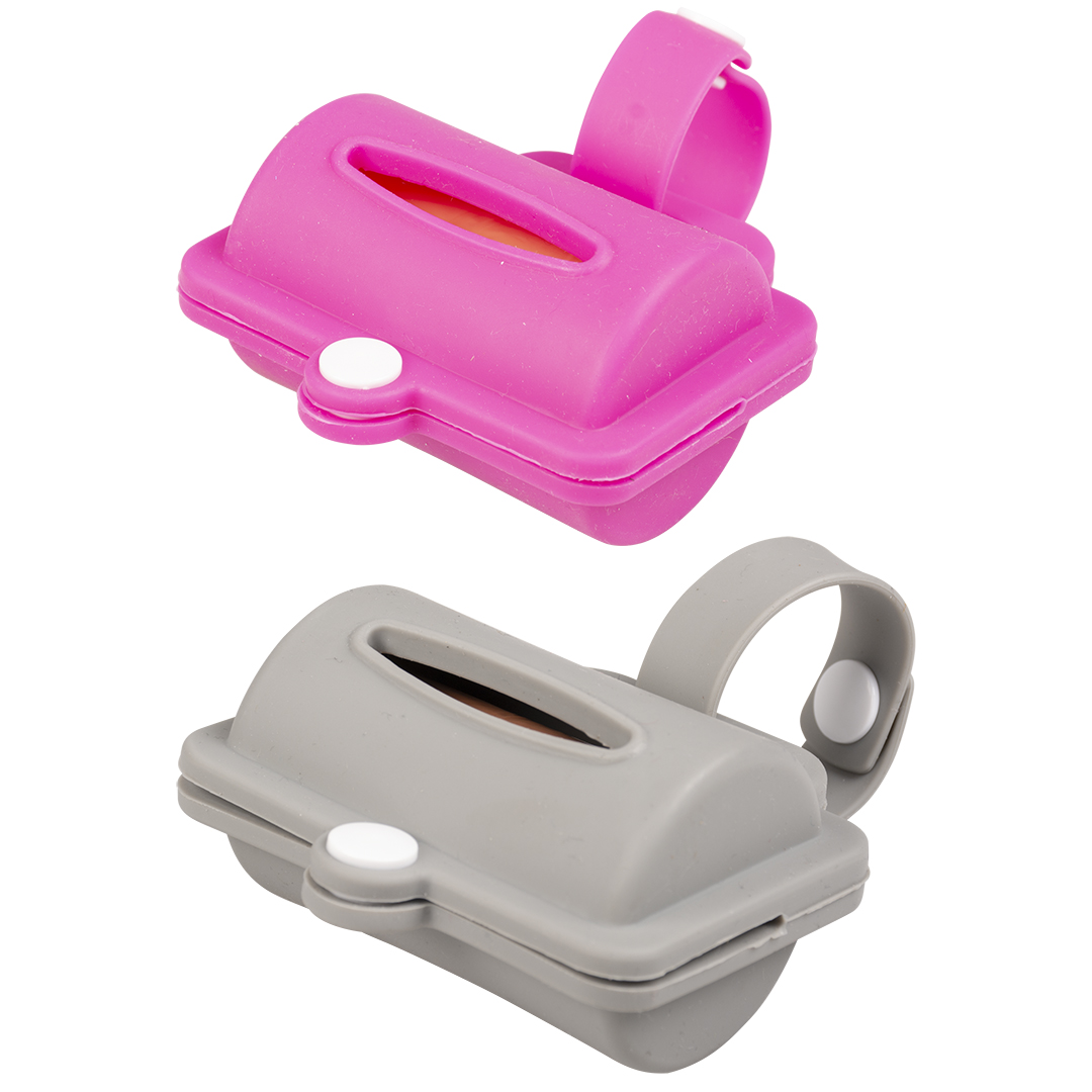 Hundekotbeutel dispenser silikon in 2 Farben