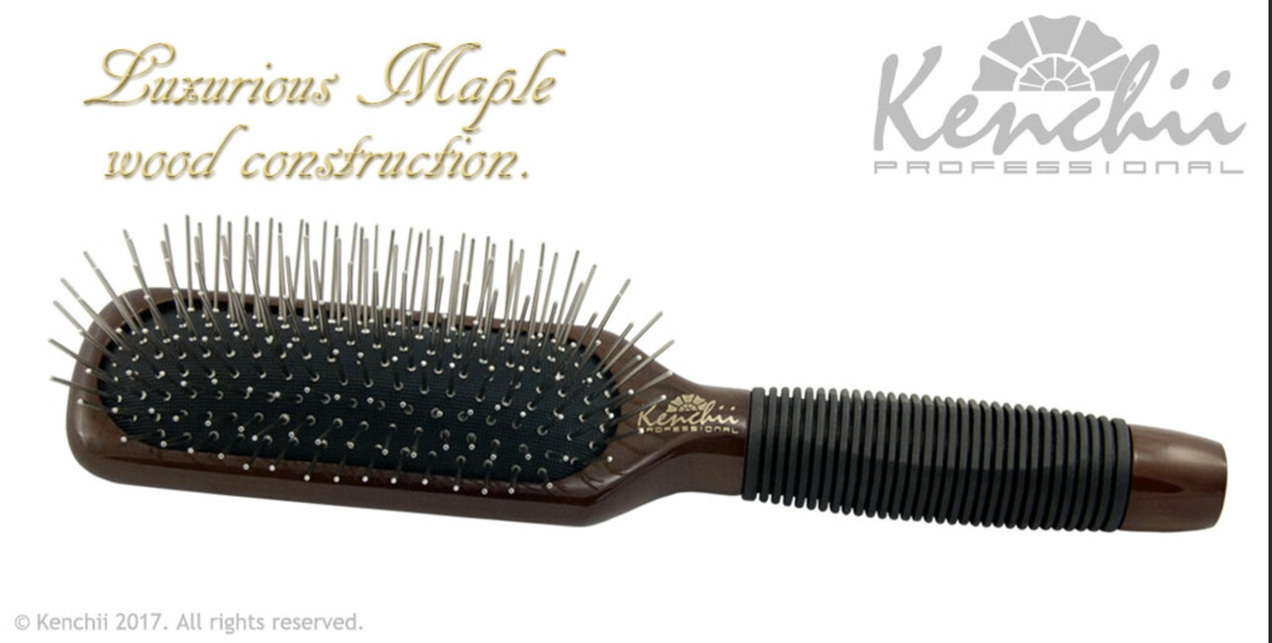 KENCHII - Metal Pin länglich  Bürste Medium