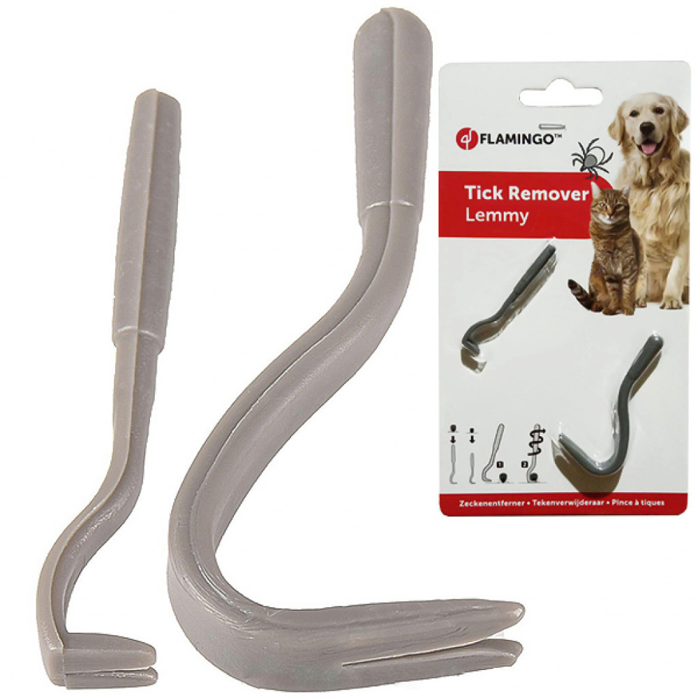 Flamingo Tick Remover - Haken zum Entfernen von Zecken 2 Stk.