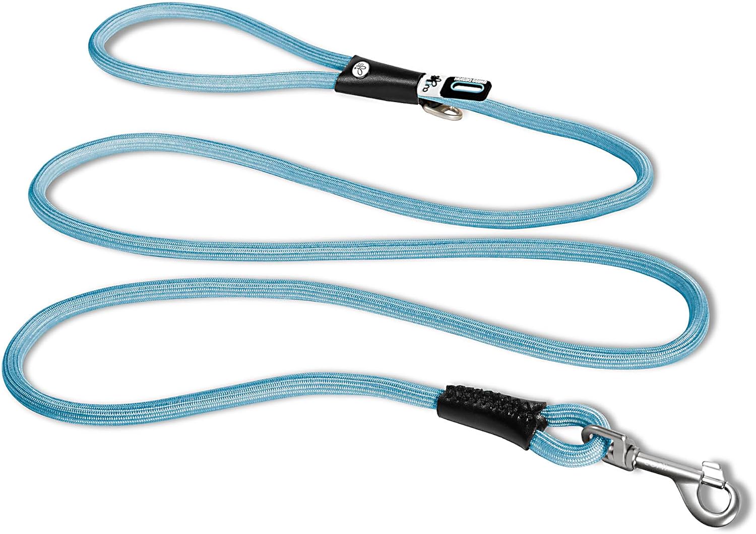 Curli Stretch Comfort Leash SE23 Aqua