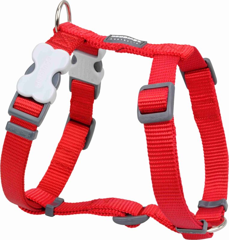Red Dingo Nylongeschirr Classic Rot