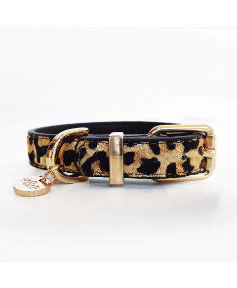 Milk & Pepper Lederhalsband Spirit Leopard in 4 Längen