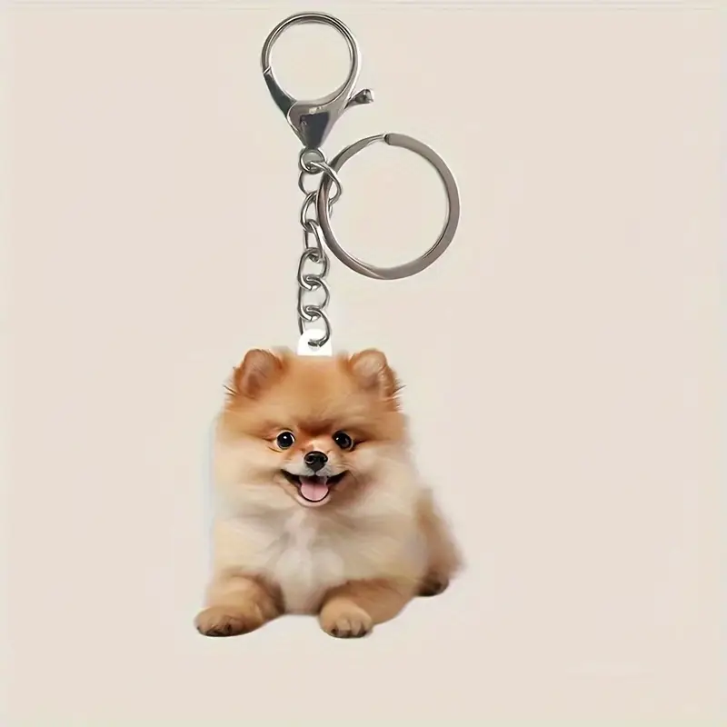 Schmuck Pomeranian  Schlüsselanhänger