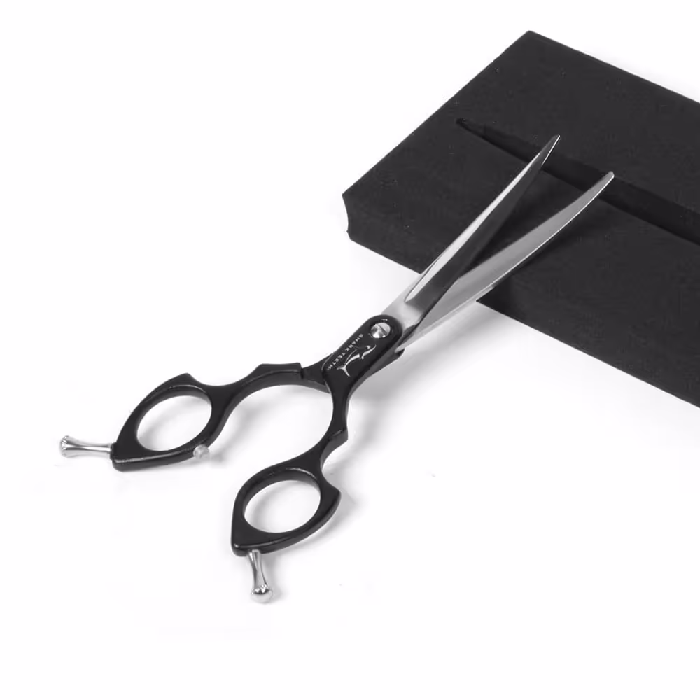 Shernbao Shark Curved Scissors 6.5" - leichte, gebogene Haarschere Asia Style