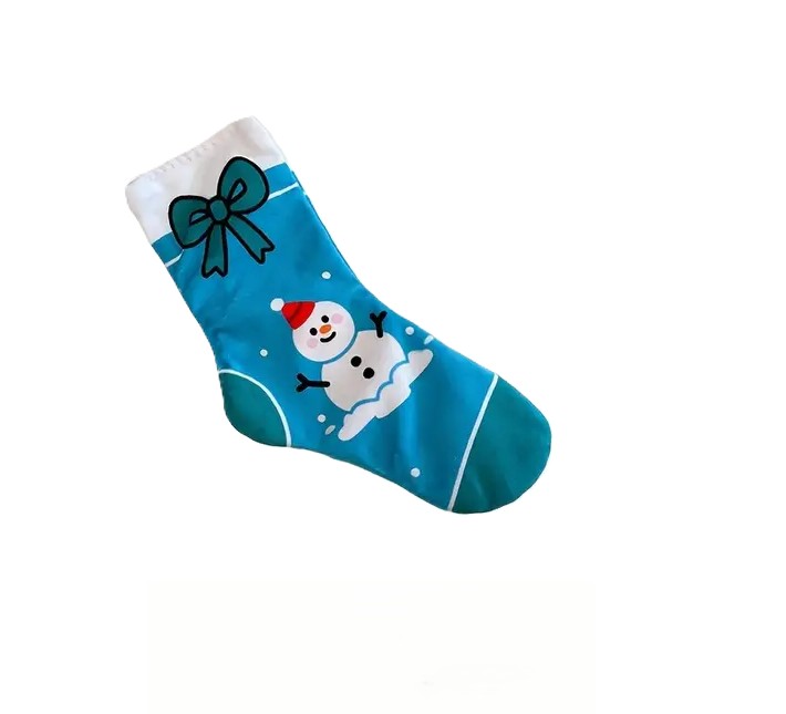 Weihnachtssocke mit Knister und Quietschfunktion