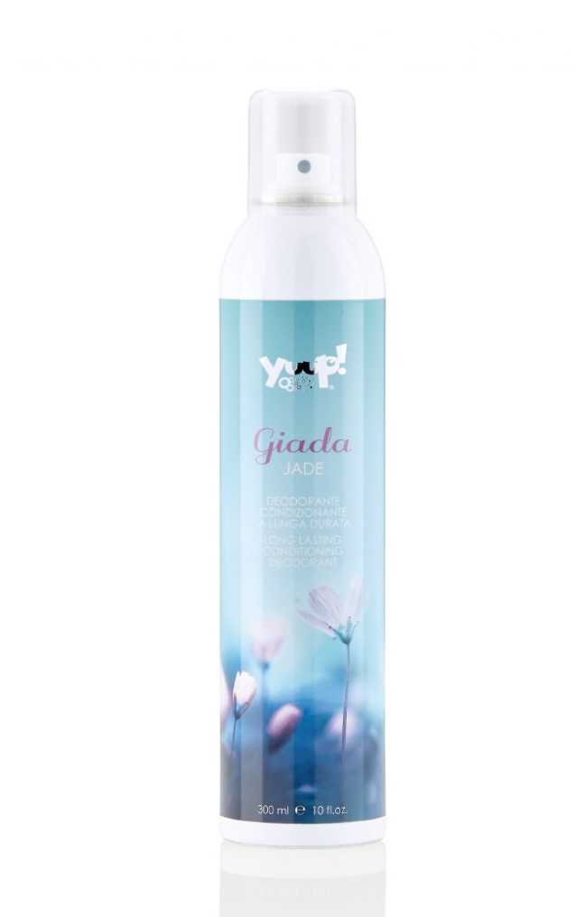 Yuup!® Langanhaltendes pflegendes Hunde-Deodorant Sorte „JADE“ 300 ml