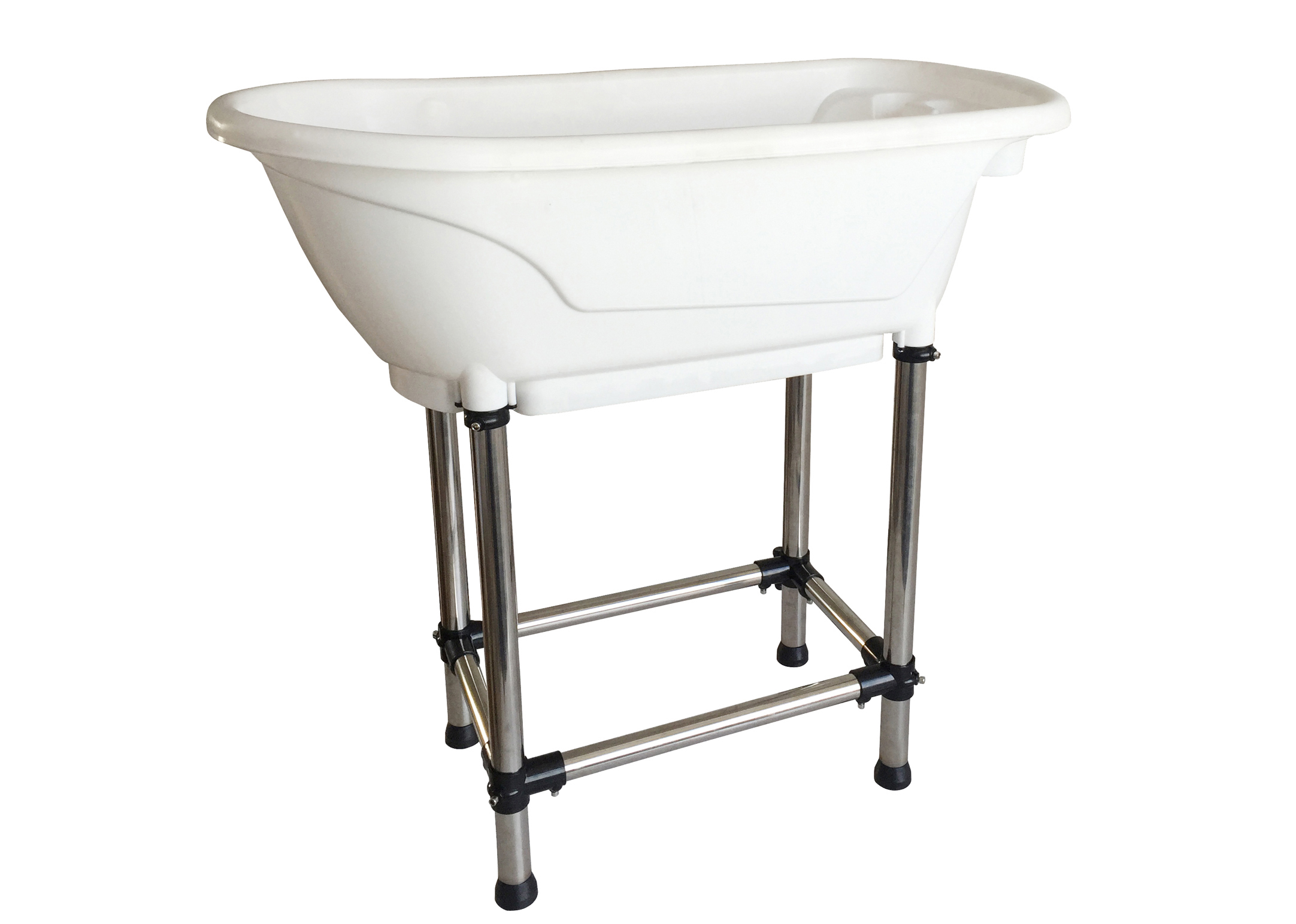 Leichte tragbare Stand-Badewanne für Hunde