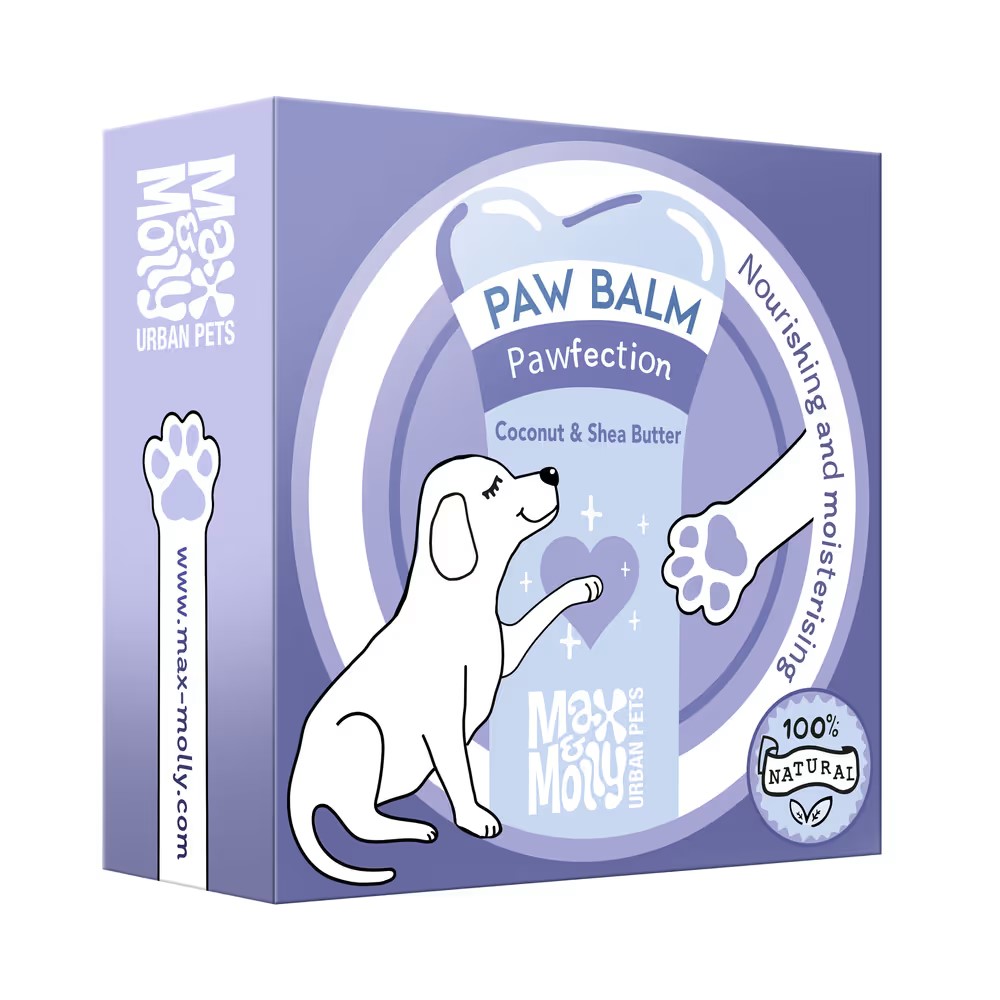 Max&Molly Pawfection 50g – beruhigender und feuchtigkeitsspendender Balsam für Hundepfoten