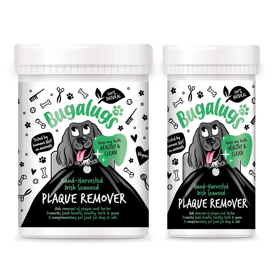 Bugalugs Plaque Remover /Entferner – Algen für Zahnpflege für Hunde und Katzen
