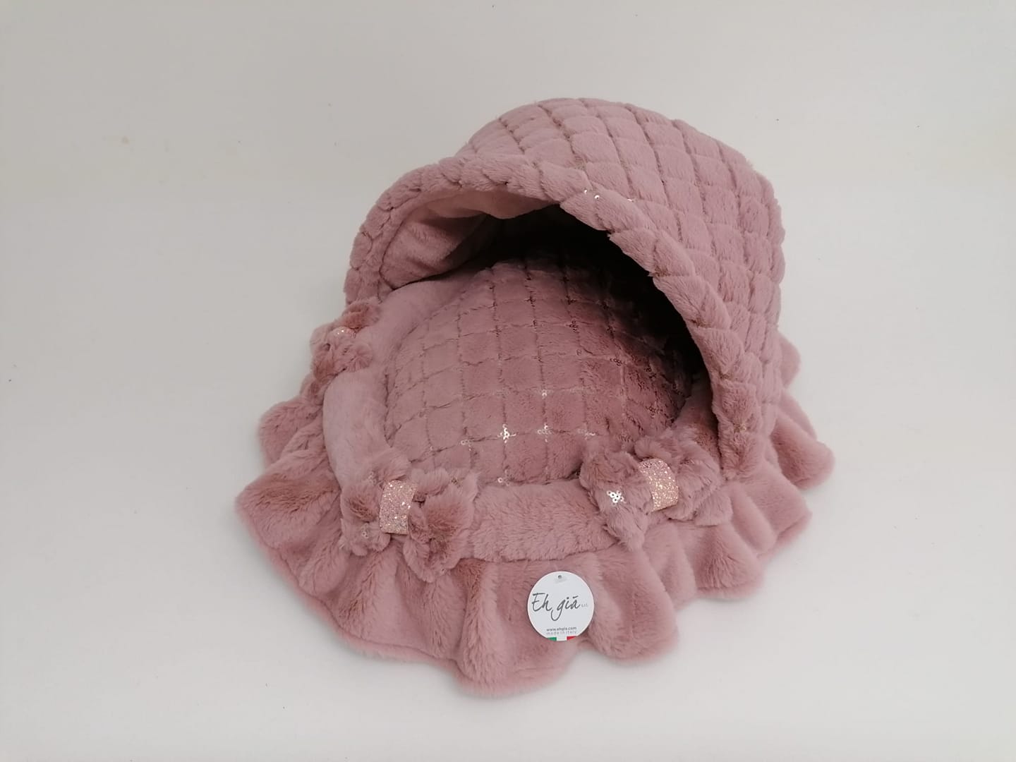 Eh Gia'  Kuschelbettchen " Princess " mit Pailetten