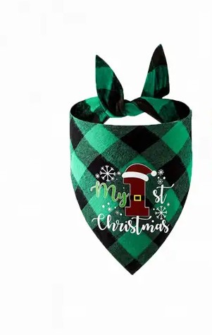 Bandana mit Weihnachtsmotiv
