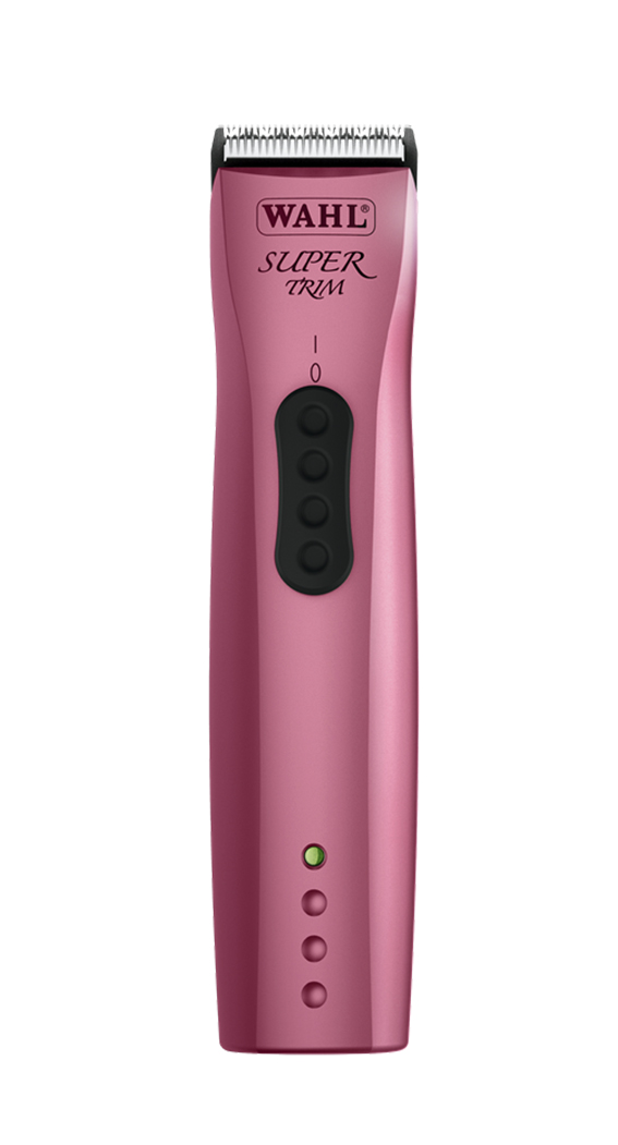 WAHL® Akku-Hundetrimmer "Super Trim" PINK BERRY (inkl. Scherkopf & Vario-Aufsteckkamm)