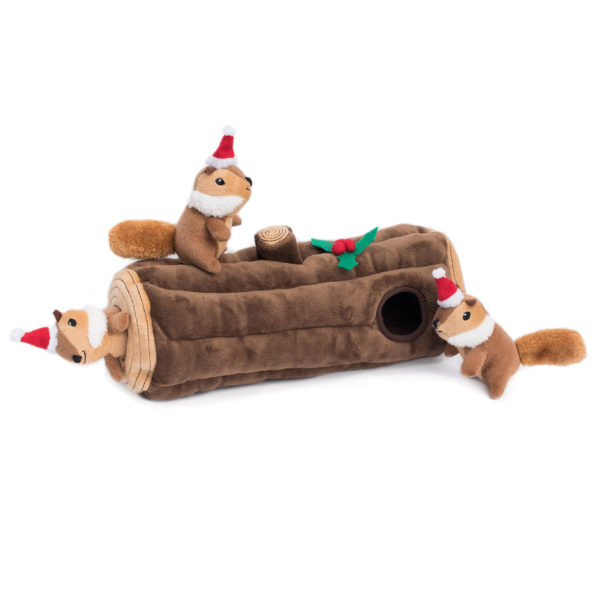 Holiday Zippy Burrow Yule Log