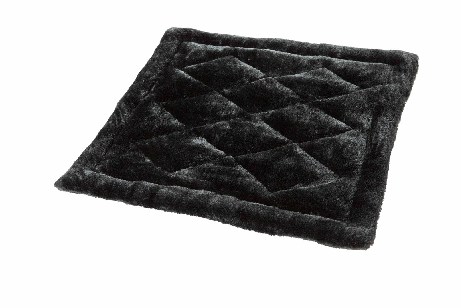 Soft Bed Deluxe Matte, 57 x 55 x 2.5 cm, beige schwarz
