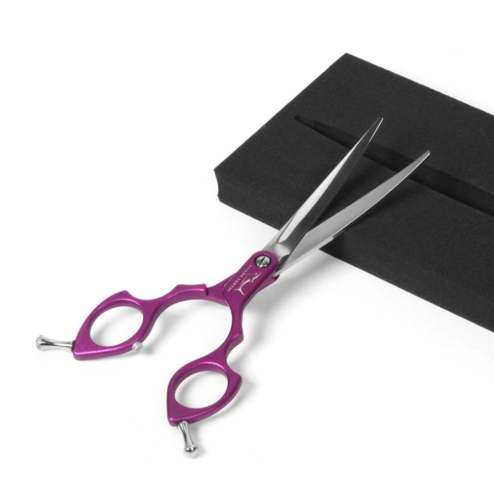Shernbao Shark Curved Scissors 6.5" - leichte, gebogene Haarschere Asia Style