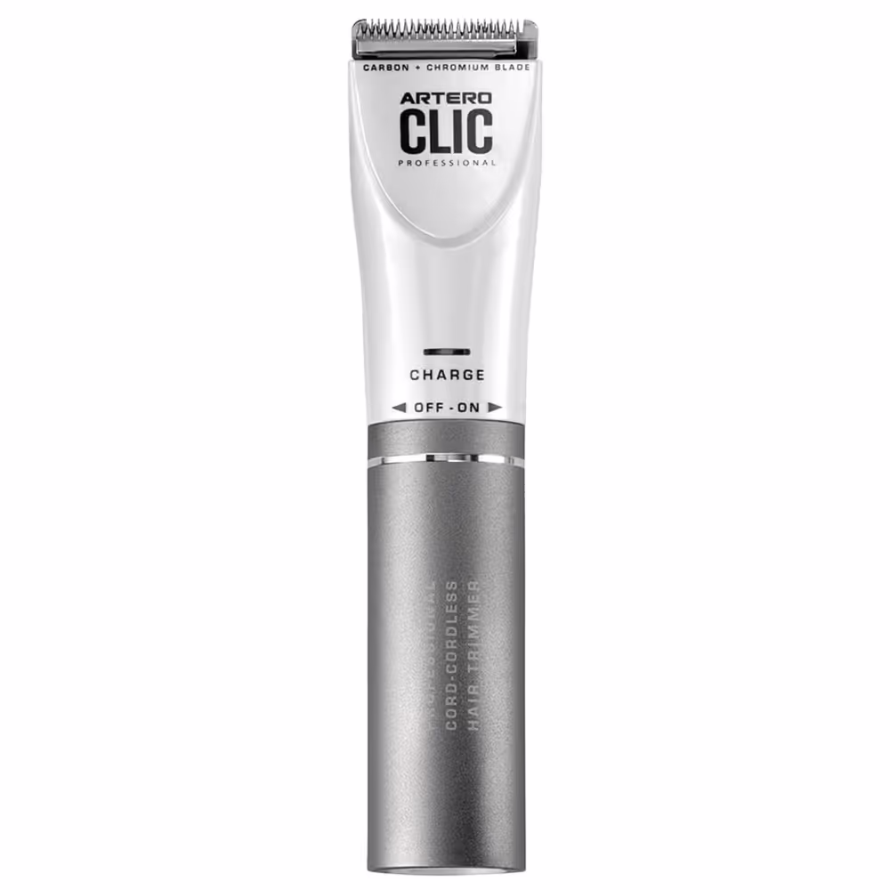 Artero Clic Trimmer Silver – Feinschneider mit Chromklinke  Silber