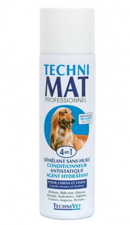 TechniVet® 4-in-1 Ölfreies Entfilzungs- & Antistatik-Conditioner "TECHNIMAT"