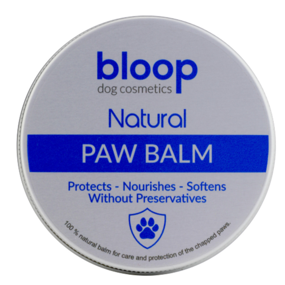 Bloop Natural Paw Balm 60ml - natürlicher Pfotenbalsam für Hunde, mit Bienenwachs und Sheabutter