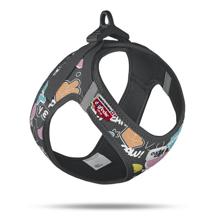 curli Vest Harness Air-Mesh SE25 Comic Black
