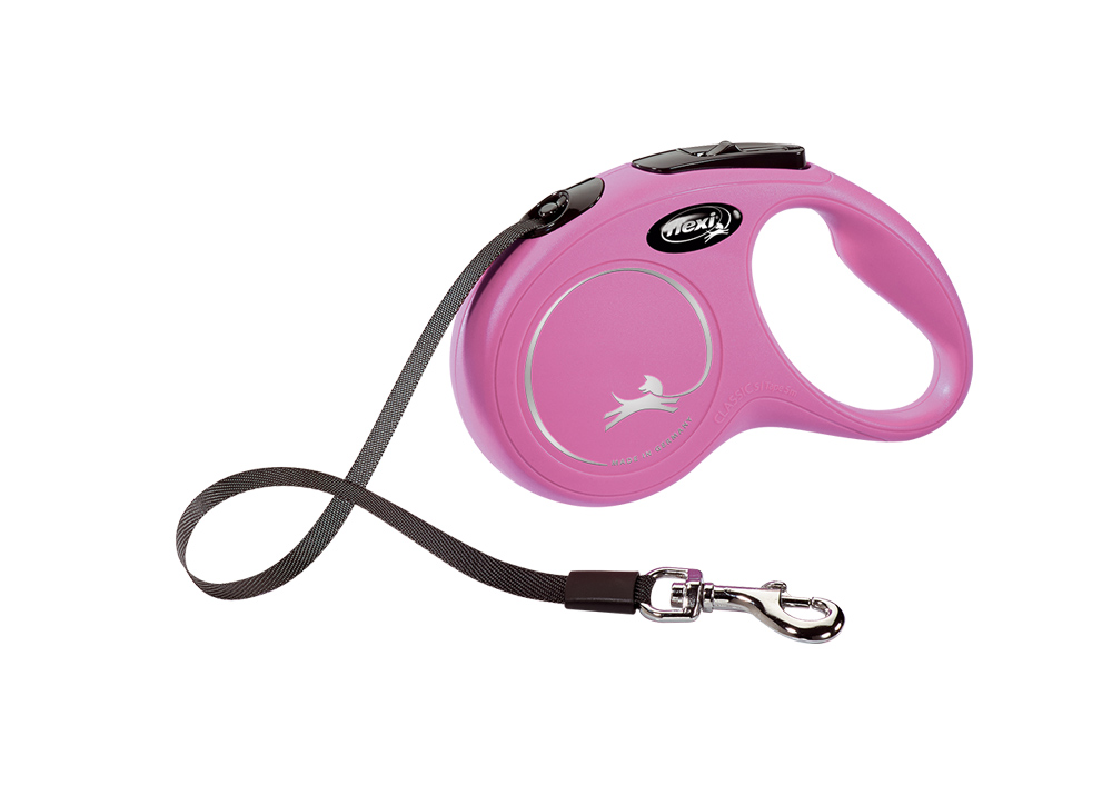 flexi NEW CLASSIC XS Gurt pink XS ( 3 m )