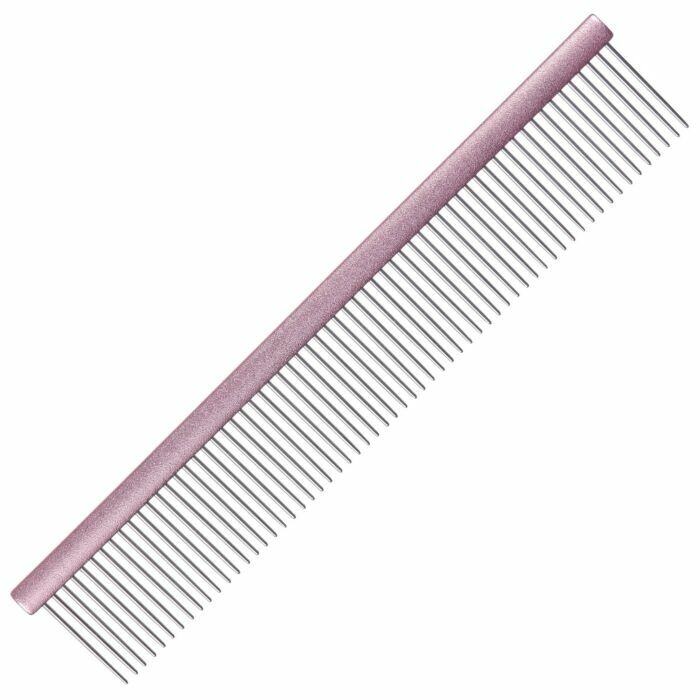 Groom Professional Spectrum Aluminiumkamm Hellrosa 25 cm