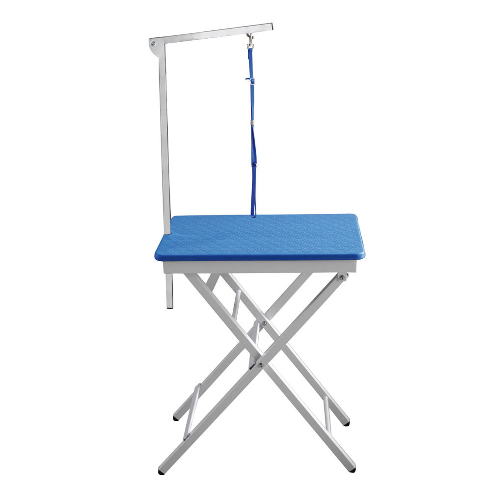 Groomstar  Trimmtisch   in blau incl. Halterung und Schlaufe