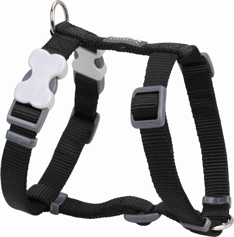 Red Dingo Nylongeschirr Classic  Schwarz
