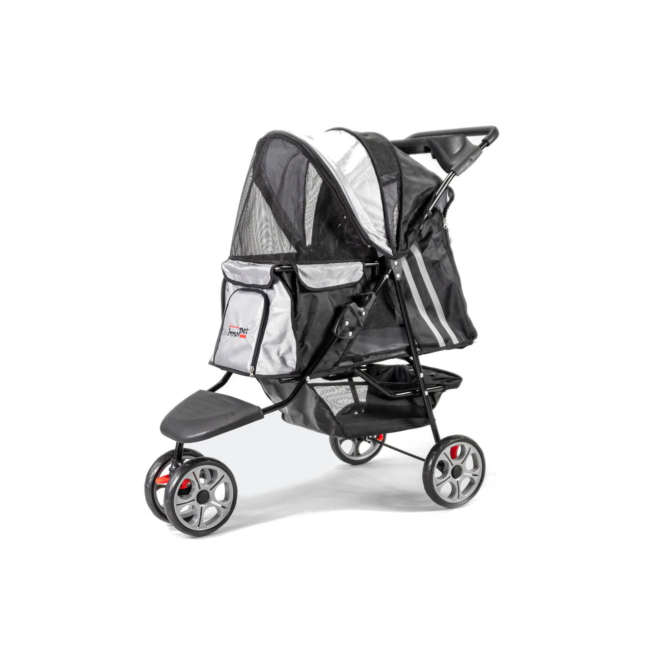 InnoPet® Hundebuggy "All Terrain" - IPS-01/SB - silber/schwarz