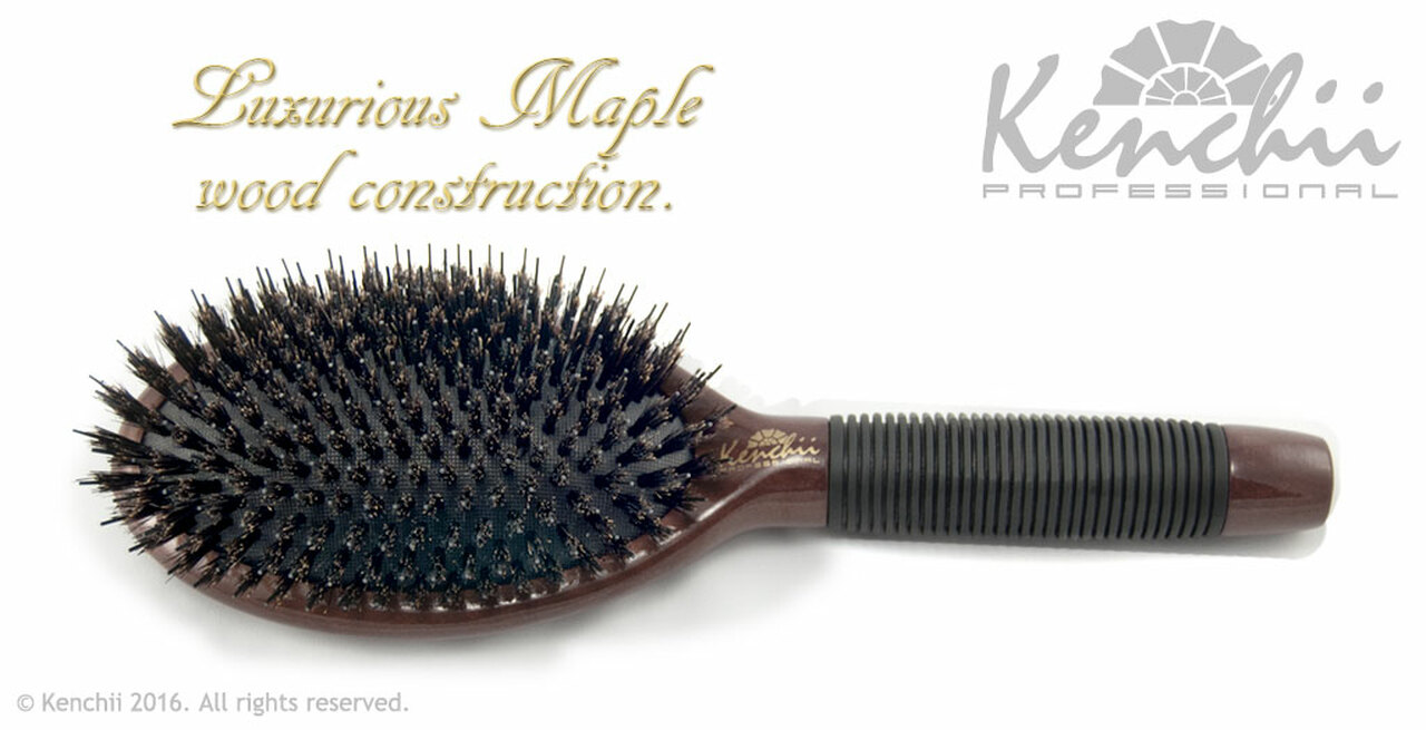 KENCHII - Wildschwein Nylon Bürste groß