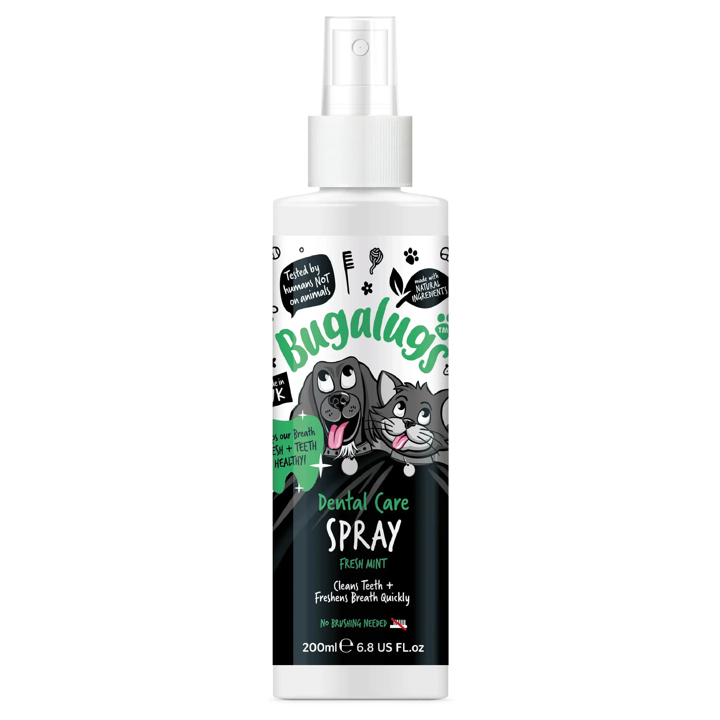 Bugalugs Dental Care Spray / Zahnpflegespray 200 ml