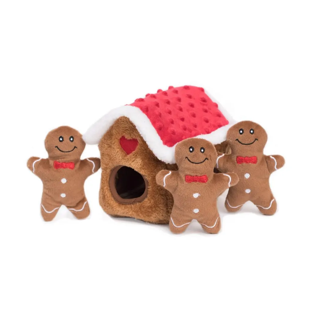 Holiday Zippy Burrow® – Gingerbread House